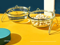 Μπολ γάτας με μεταλλική βάση για νερό ή φαγητό