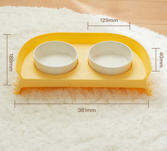 Bol potrivit pentru apă și hrană pentru animale de companie