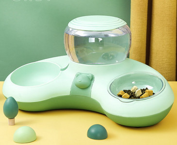 Купа за храна с дозатор за вода - за котки