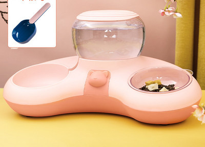 Купа за храна с дозатор за вода - за котки