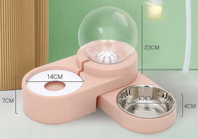 Котешка купа за храна и вода - два модела