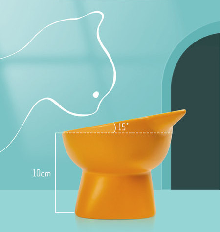 Керамична котешка купичка за храна - два модела