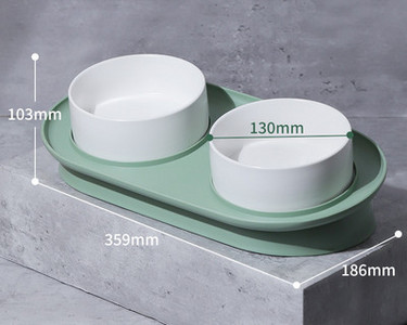 Διπλό μπολ για γατοτροφή