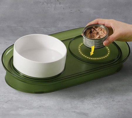 Διπλό μπολ για γατοτροφή