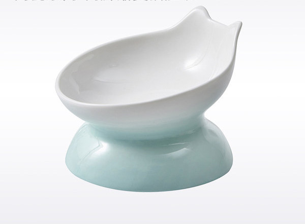 Bol din ceramică pentru hrana animalelor de companie mai multe culori