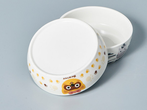 Bol din ceramică pentru hrană sau apă pentru pisici