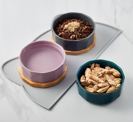 Keraamiline kauss kassidele - mitut värvi