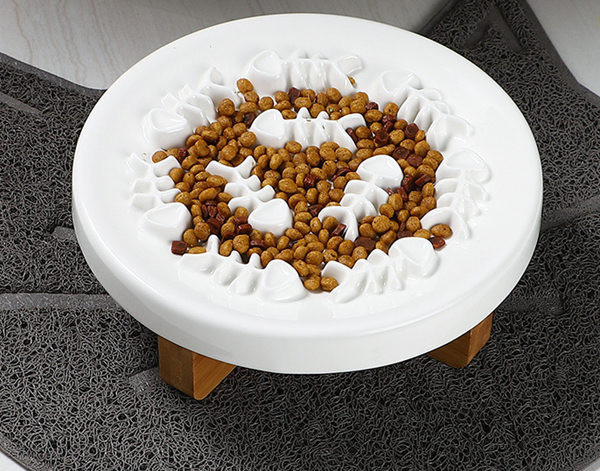 Κεραμικό μπολ για γατοτροφή - δύο μοντέλα