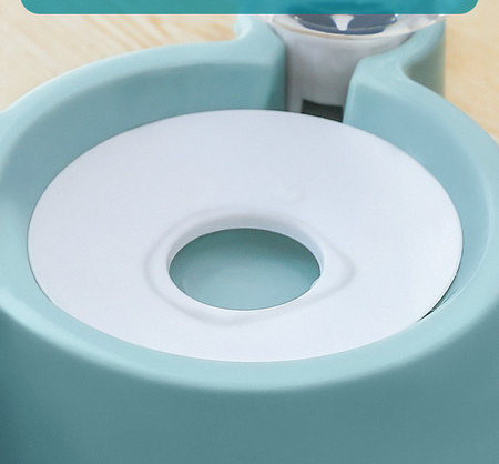 Bol dublu pentru mâncare cu dozator de apă