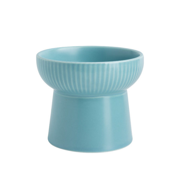 Ψηλό πλαστικό μπολ φαγητού - πολλά χρώματα