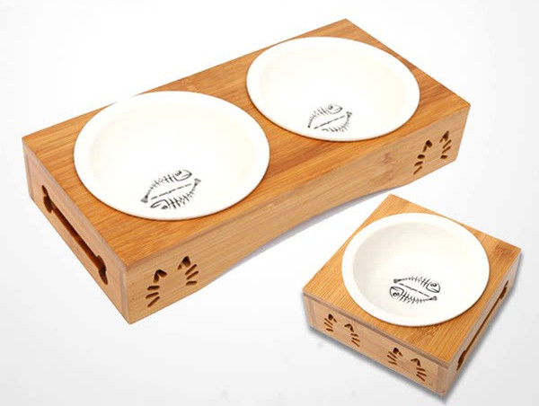 Bol cu hrana sau apa pentru pisici in diferite modele