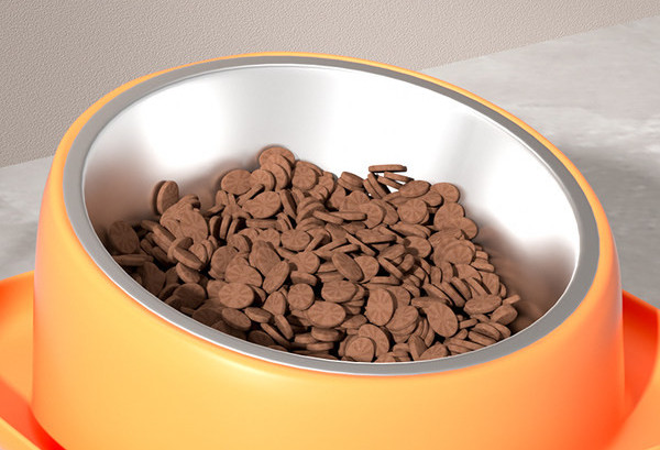 Bol pentru hrana pentru pisici cu dozator de apa