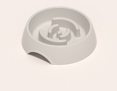 Plastikust ümmargune kauss kassidele