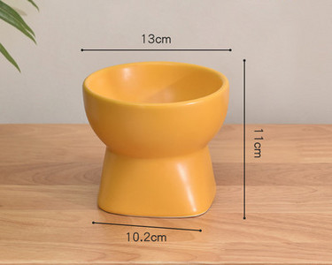 Bol din ceramică pe suport pentru pisici - diferite modele