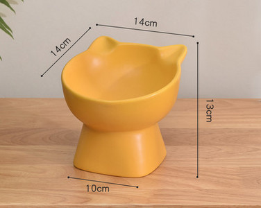 Bol din ceramică pe suport pentru pisici - diferite modele