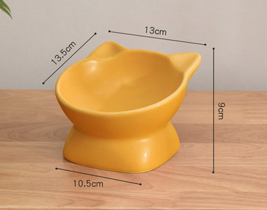 Bol din ceramică pe suport pentru pisici - diferite modele