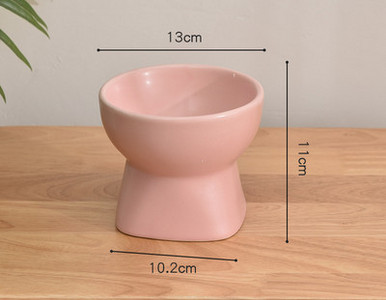 Bol din ceramică pe suport pentru pisici - diferite modele