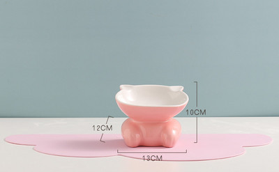 Bol de mâncare din ceramică pentru pisici - mai multe tipuri