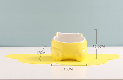 Bol de mâncare din ceramică pentru pisici - mai multe tipuri