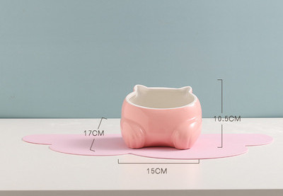 Bol de mâncare din ceramică pentru pisici - mai multe tipuri