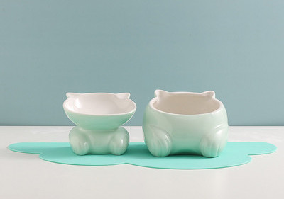 Bol de mâncare din ceramică pentru pisici - mai multe tipuri