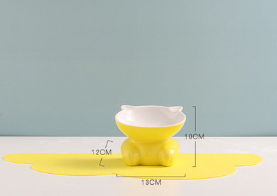 Bol de mâncare din ceramică pentru pisici - mai multe tipuri