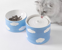 Dozator de apa din ceramica pentru pisici