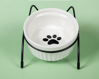 Κεραμικό μπολ με βάση για τροφές για κατοικίδια