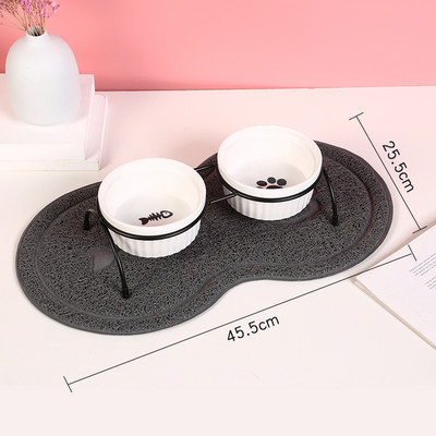 Κεραμικό μπολ με βάση για τροφές για κατοικίδια