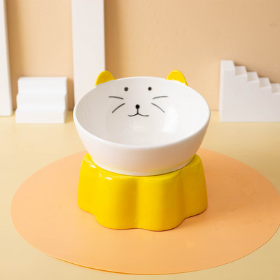 Bol din ceramica pentru mancarea pisicilor - mai multe modele