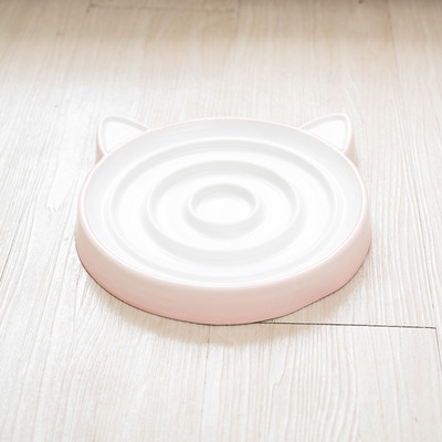 Κεραμικό μπολ για γατοτροφή για αργό τάισμα