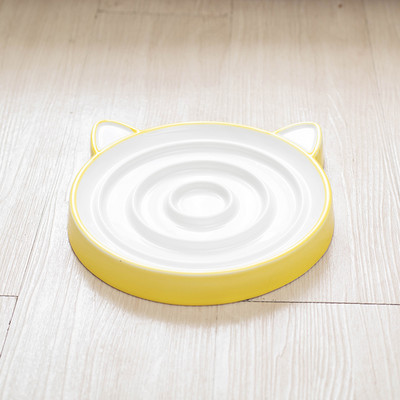 Κεραμικό μπολ για γατοτροφή για αργό τάισμα