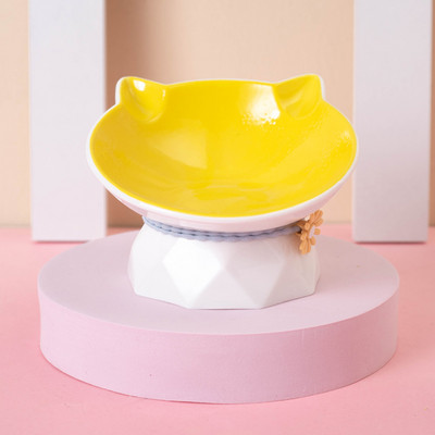 Bol ceramic colorat pentru pisici