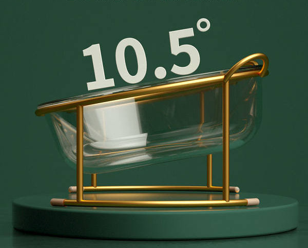 Kassi klaasist kauss - üks või kaks tükki