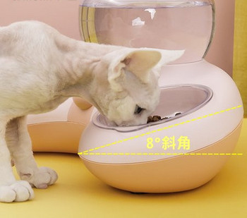 Μπολ για γάτες με δοσομετρητή νερού