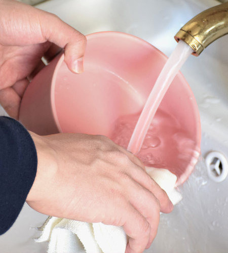 Keraamiline kauss kassitoidu jaoks – alusega või ilma