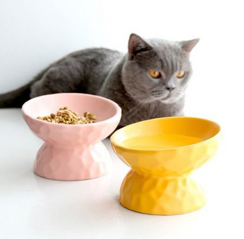 Κεραμικό μπολ για γάτες - κατάλληλο για φαγητό και νερό