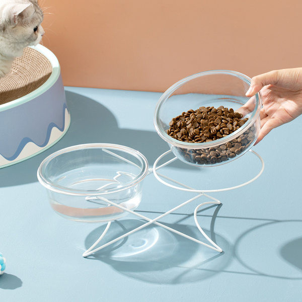 Klaaskauss kassitoidu jaoks - ühe- või kahekordne