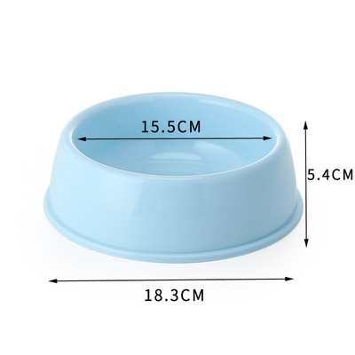 Πλαστικό μπολ με τροφή για γάτες