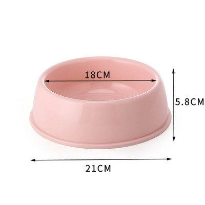 Πλαστικό μπολ με τροφή για γάτες