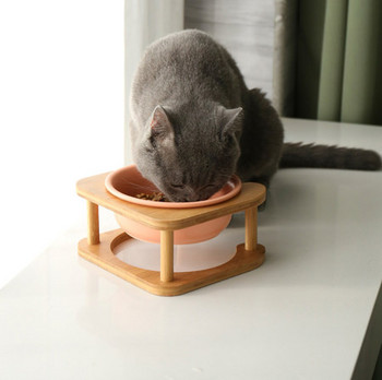 Μπολ φαγητού με βάση - για γάτες