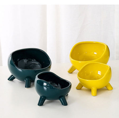 Bol din ceramica pentru mancarea pisicilor