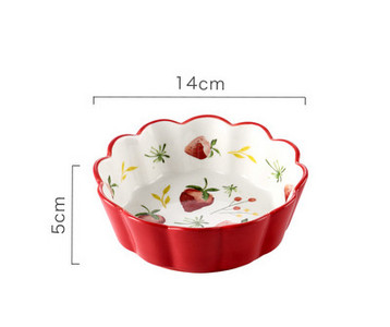 Цветна керамична купа за котки