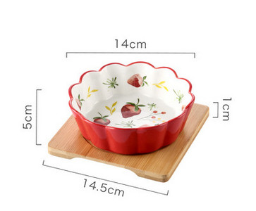 Цветна керамична купа за котки