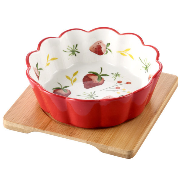 Цветна керамична купа за котки