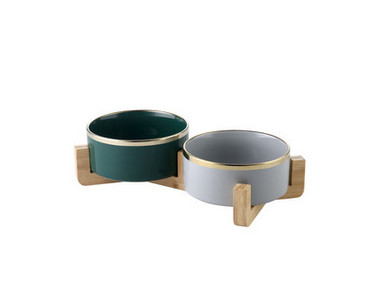 Κεραμικό στρογγυλό μπολ για γατοτροφή - πολλά μοντέλα