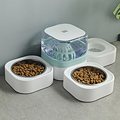 Купа за храна за котки с диспенсър в различни модели
