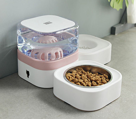 Купа за храна за котки с диспенсър в различни модели