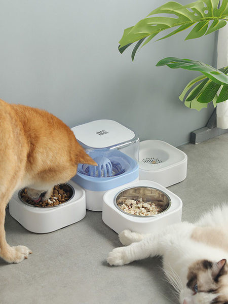 Купа за храна за котки с диспенсър в различни модели