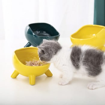 Керамична котешка купа за храна - два размера